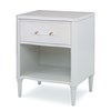 Halley Nightstand - Arctic White